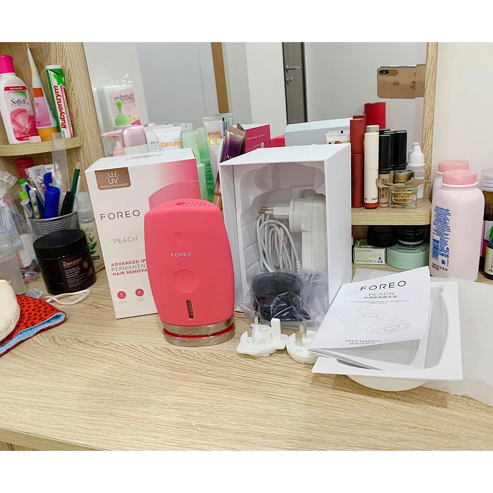 Máy Triệt Lông Foreo PEACH Hair Removal Sóng IPL ver 2