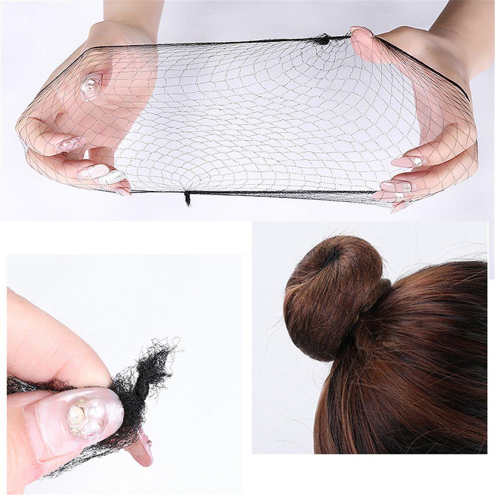 LAYOR1 Set 20 / 40 Lưới Búi Tóc Co Giãn Vô Hình Tiện Lợi Ốp