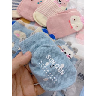 Sét 5 đôi tất cổ ngắn hình thú( mã túi to)