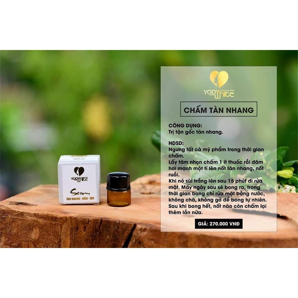 CHẤM TÀN NHANG NÁM RỖ PHƯƠNG ANH