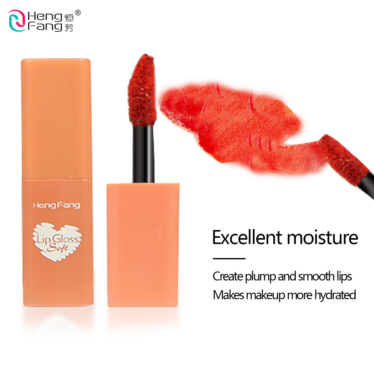 Bộ 3 son môi HengFang chống dính thành cốc thiết kế nhỏ gọn đáng yêu | BigBuy360 - bigbuy360.vn