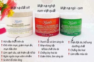 Mặt nạ kiehl's đất Sét mini