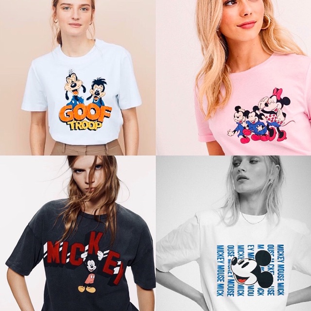 Áo thun mickey siêu kute