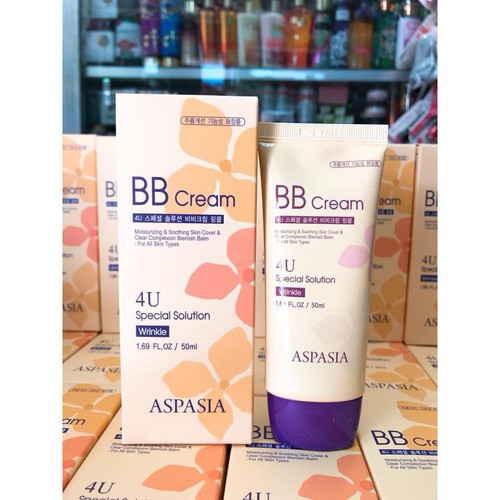 Kem Nền Aspasia BB Cream 4U Chống Nhăn 50ml