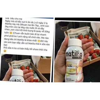 Sữa bầu bú Matilia