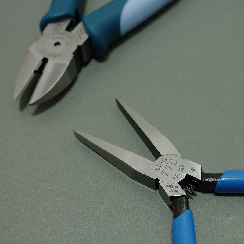 Kìm nhọn hàm phẳng KingTTC YF-125 Made in Japan