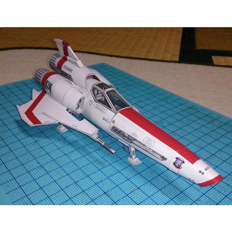 Mô Hình Tàu Chiến Battlestar Viper 2 Viper Mk2 3d Diy