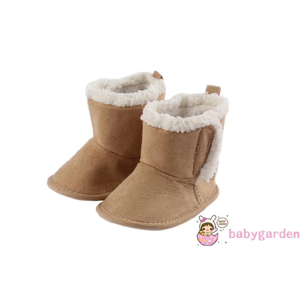 Giày bốt giữ ấm chống trượt cho bé từ 0-18 tháng tuổi