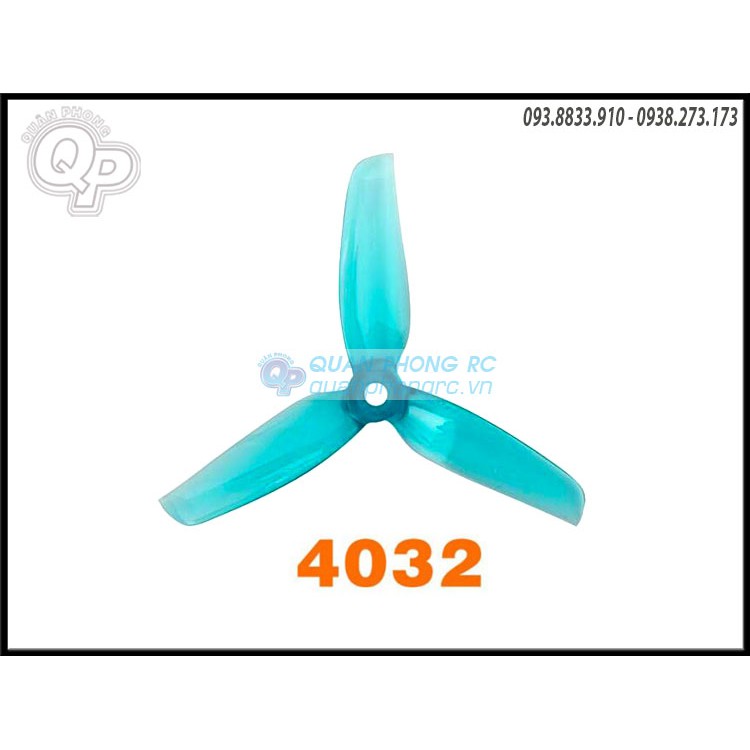 Cánh Gemfan 4 inch 4032 3 lá (2 cặp thuận nghịch)