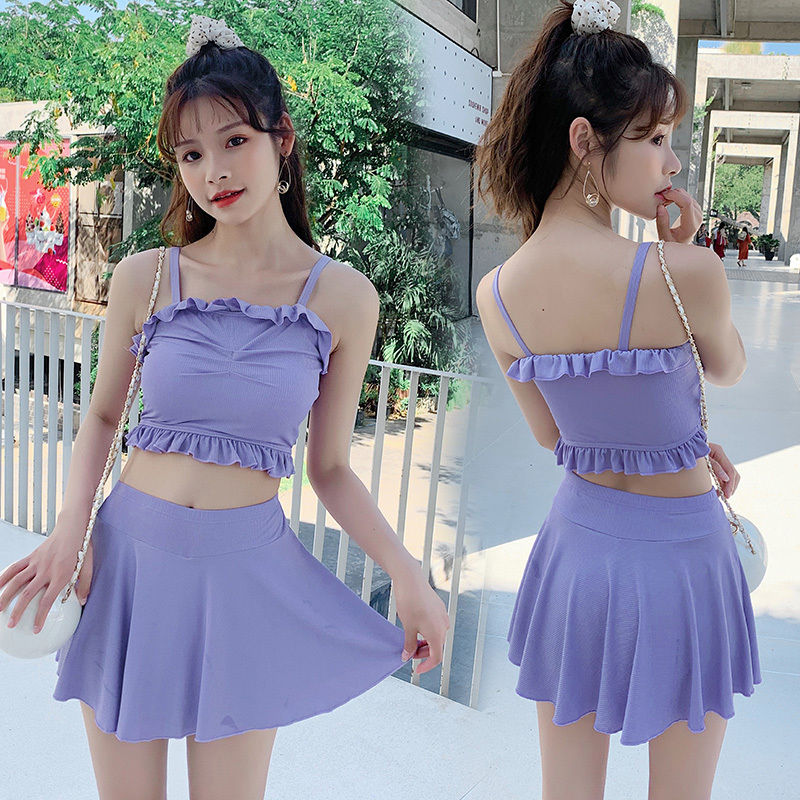 Bộ Đồ Bơi Hai Mảnh Thời Trang Hàn Quốc 2021 Cho Nữ | BigBuy360 - bigbuy360.vn