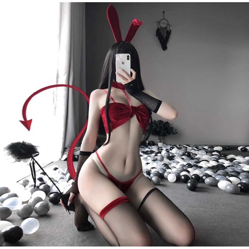 Cosplay- Bunny girl - nội y gợi cảm - lingerie - đồ ngủ