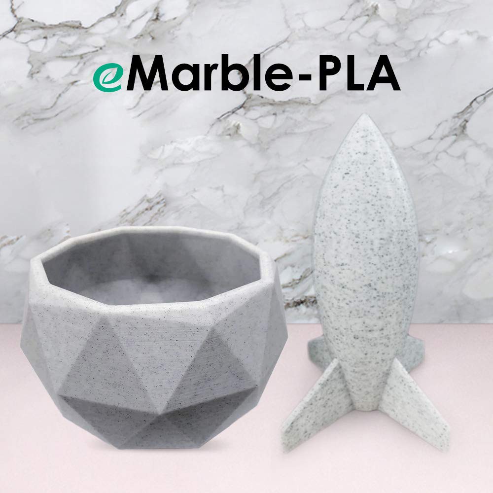 Nhựa in 3D ESUN eMarble PLA Filament - PLA màu giả đá