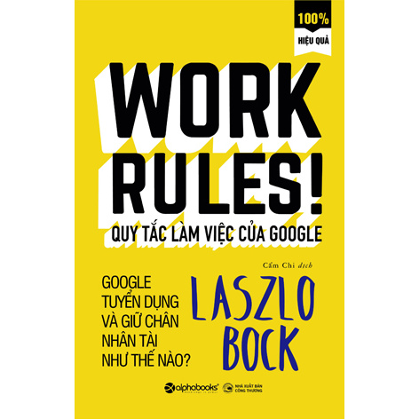 Sách - Work Rules - Quy Tắc Của Google