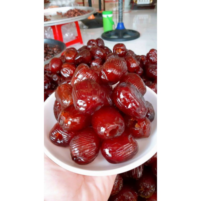 mứt táo tách hạt- 500g- 55k