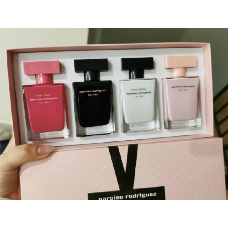 SET BỘ NƯỚC HOA NARCISO Mini 4 CHAI - 30ml/chai | BigBuy360 - bigbuy360.vn