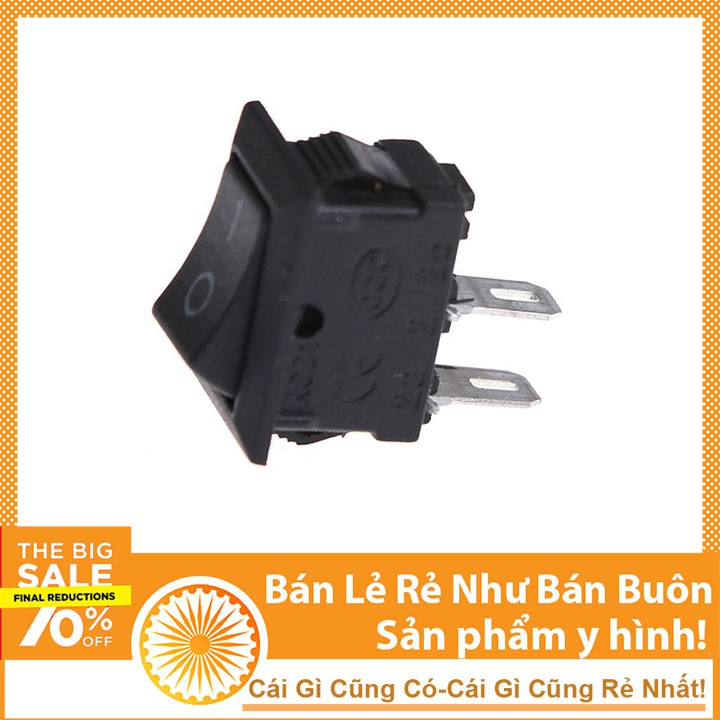 Công Tắc Bập Bênh KCD1-11 2 Chân 3A-250V