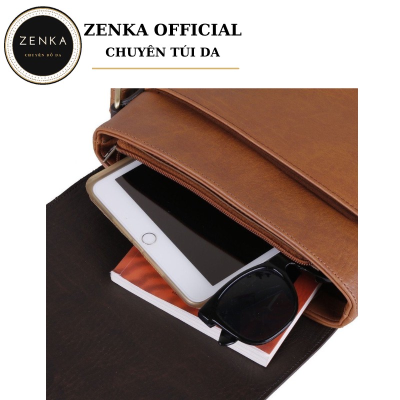 Túi đeo chéo đựng ipad chất lượng cao Zenka tiện dụng rất sang trọng và lịch lãm
