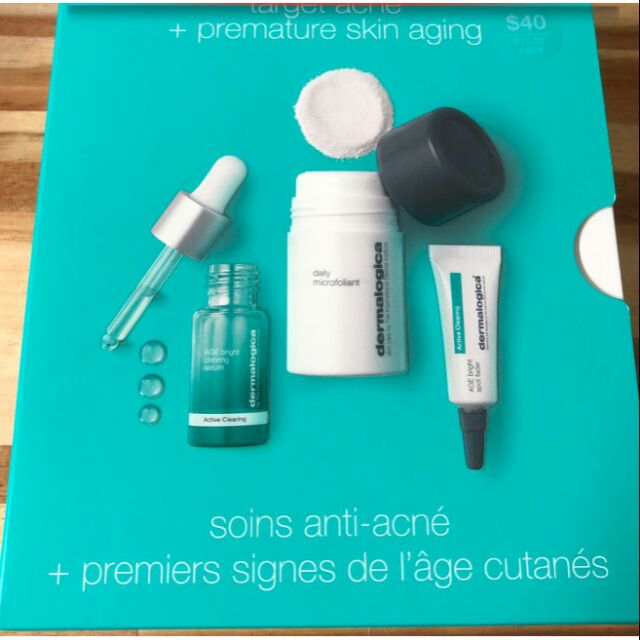 Bộ cho da mụn làm sáng da,mờ thâm mụn Dermalogica