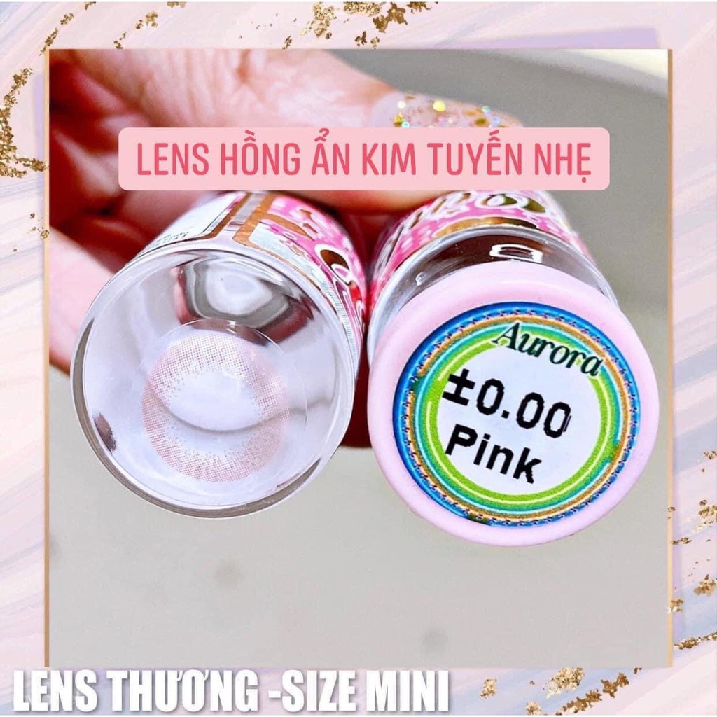 (FREE SHIP) lens Tím - Hông (violet/pink) HOT
