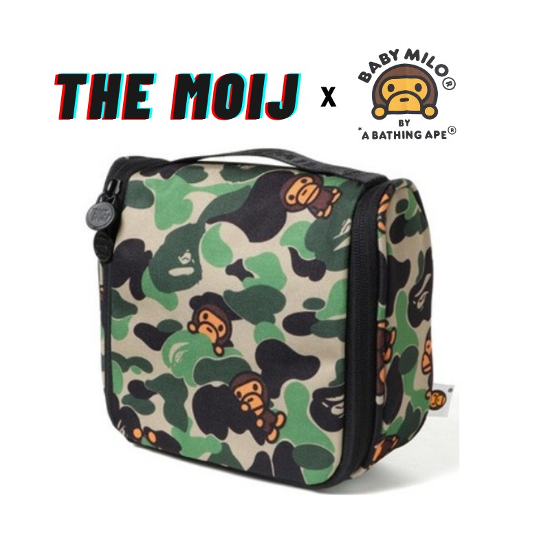 Túi Bape Baby Milo Camo 2019 - Bape Baby Milo Camo Portable Hanging Pouch Storage Bag