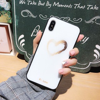 [ IPHONE-SAMSUNG ] Ốp Lưng Kính Cường Lực For Love