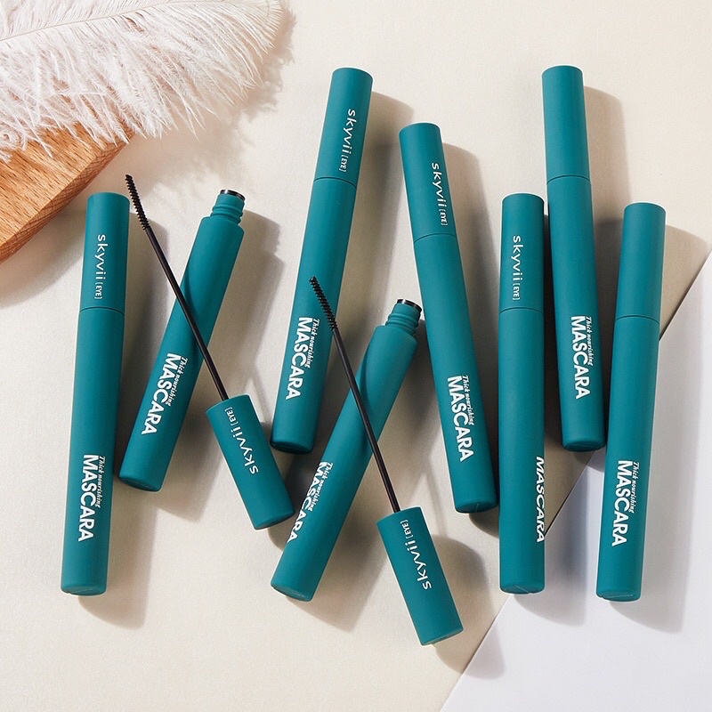 Chuốt mi đầu nhỏ vỏ nhung SKYVII Thick Nourishing Mascara