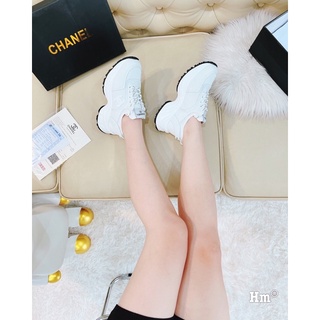 Giày thể thao C phối lưới hàng super da thật fullbox