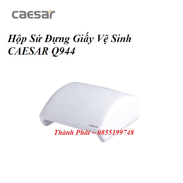 [CHÍNH HÃNG] Bộ phụ kiện phòng tắm bằng sứ Caesar Q940, 8 món