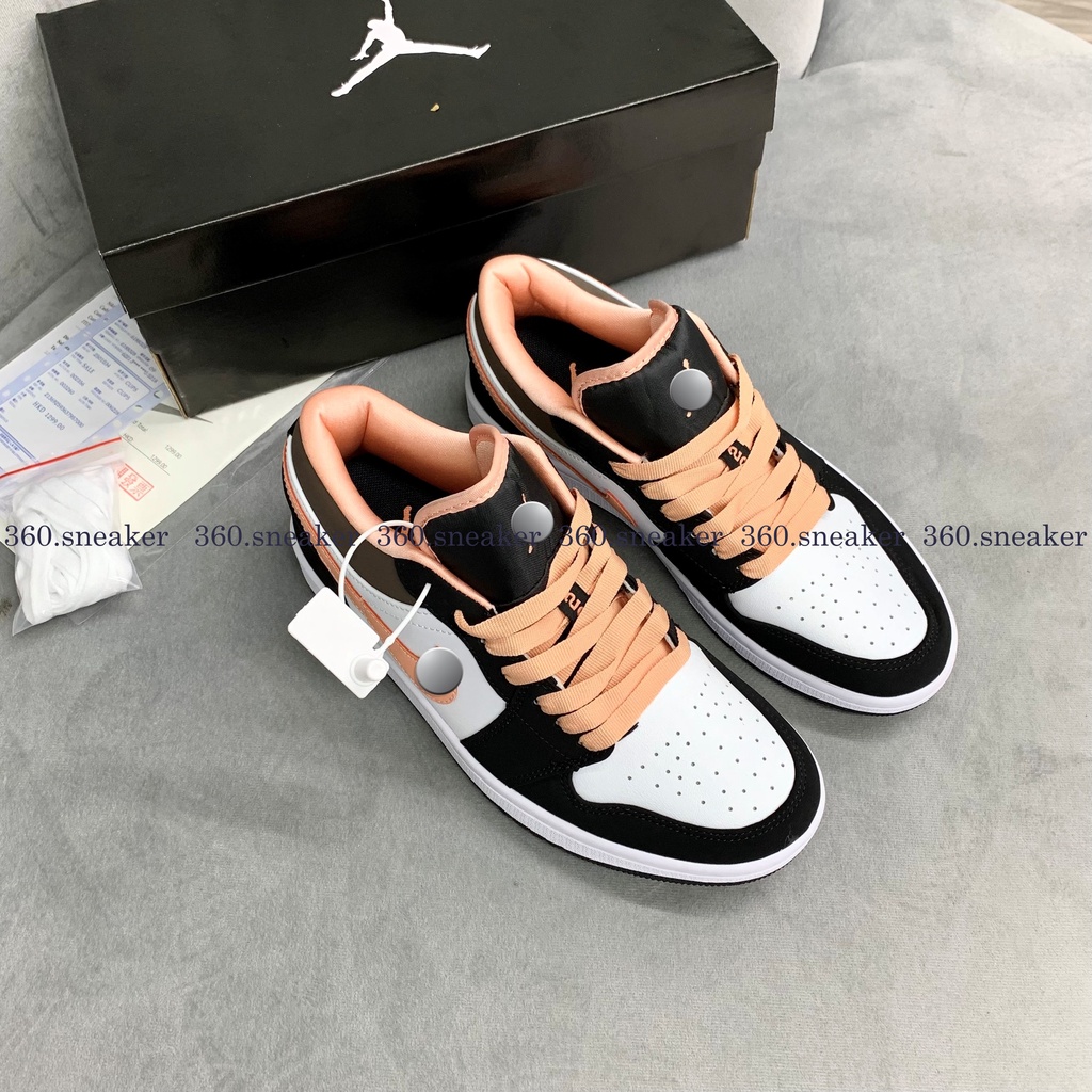 GIÀY THỂ THAO ĐEN CAM THẤP ⚡CHUẨN 1:1⚡,GIÀY SNEAKER NAM NỮ | BigBuy360 - bigbuy360.vn
