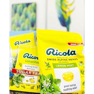 KẸO NGẬM KHÔNG ĐƯỜNG RICOLA/ 105 VIÊN 1 túi