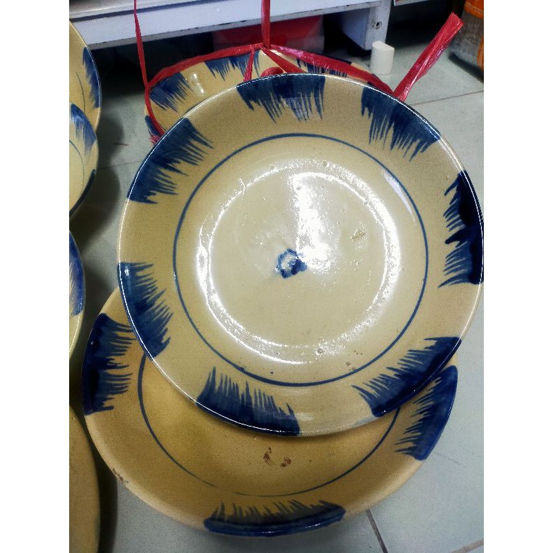 <Video SP> Đĩa Đá Hoa Văn Cổ Lòng Sâu 20*4,5cm