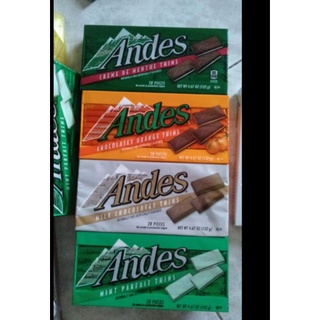 Sôcôla bạc hà Andes 132g 12/24