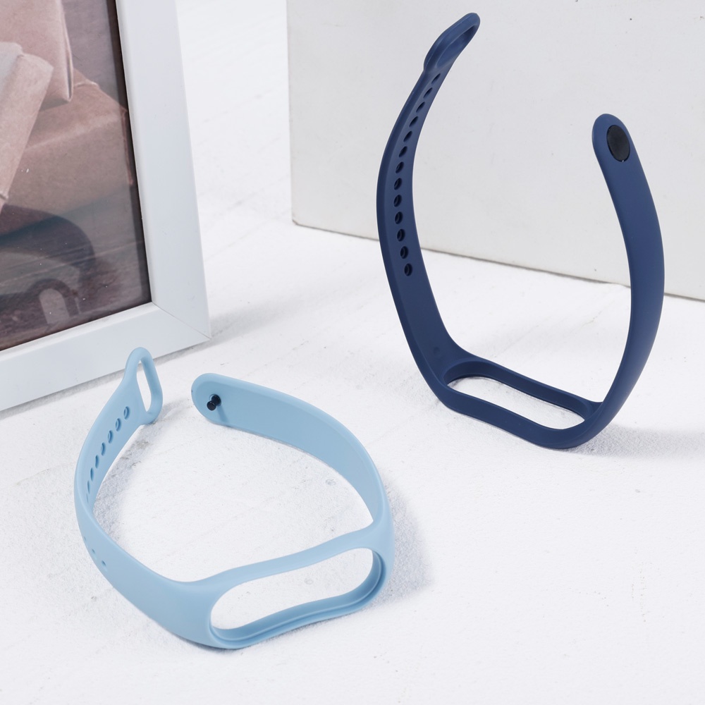 Dây Đeo Thay Thế Bằng Silicone Thoáng Khí Chống Mồ Hôi Cho Xiaomi Mi Band 7