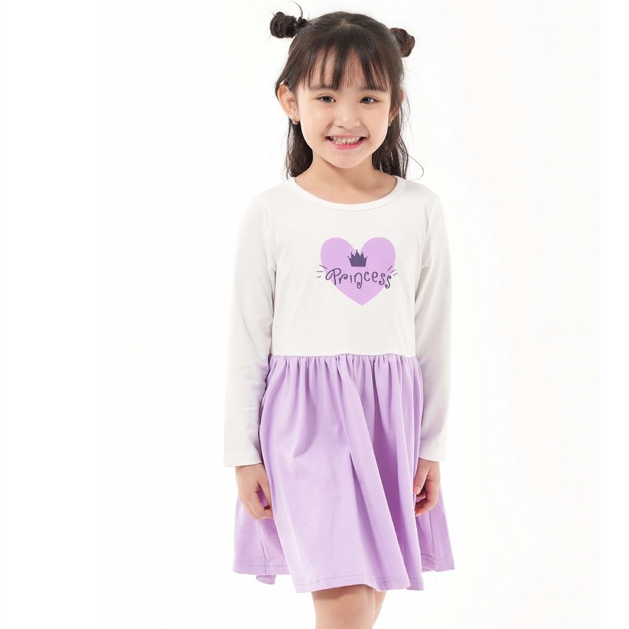 Váy Đầm Bé Gái Dài Tay Từ 1 Đến 8 Tuổi Chất Thun Cotton Thời Trang Thu Đông Thiết Kế Cao Cấp Beddep Kid Clothes GV33