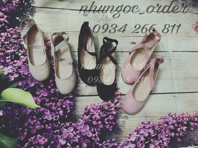 Giày búp bê đan dây ( kèm video & ảnh thật mình chụp )  | BigBuy360 - bigbuy360.vn