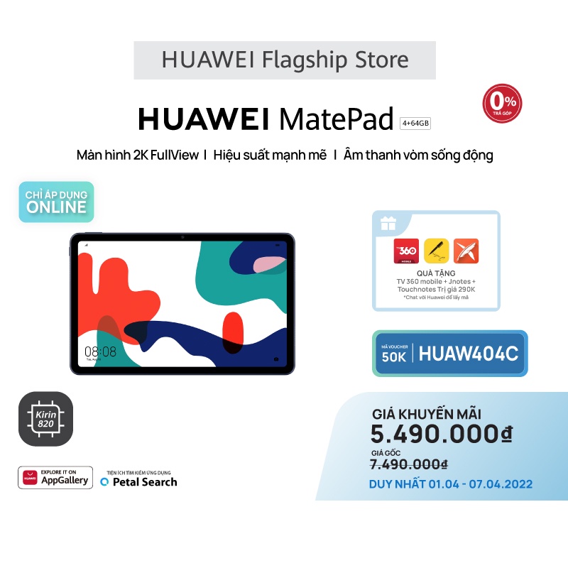 Máy Tính Bảng HUAWEI MatePad