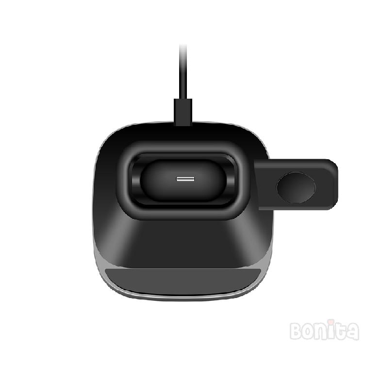 Bộ Tai Nghe Không Dây 3 Trong 1 Cho Apple Airpods Iphone 8 Plus X Xr Xs Samsung S9 S8 S7