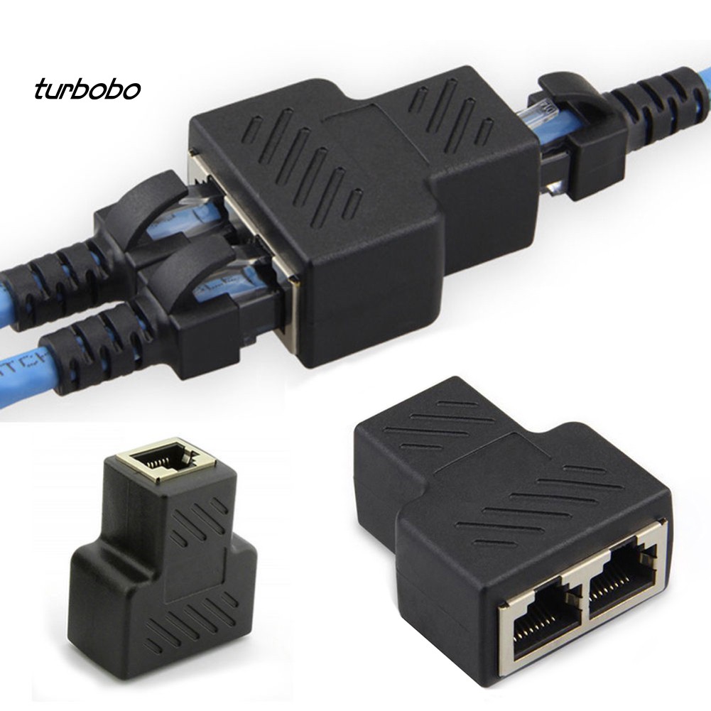 Đầu chia cổng Rj45 từ 1 sang 2 tiện dụng cho mạng Lan Ethernet