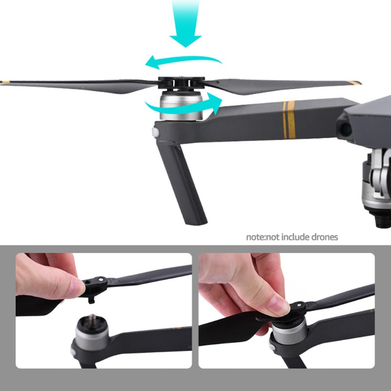 Cặp cánh quạt 8330F thay thế tháo lắp nhanh cho drone Mavic Pro