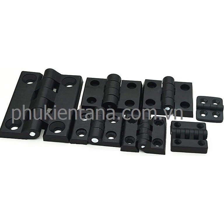 BẢN LỀ NHỰA ĐEN 50*50