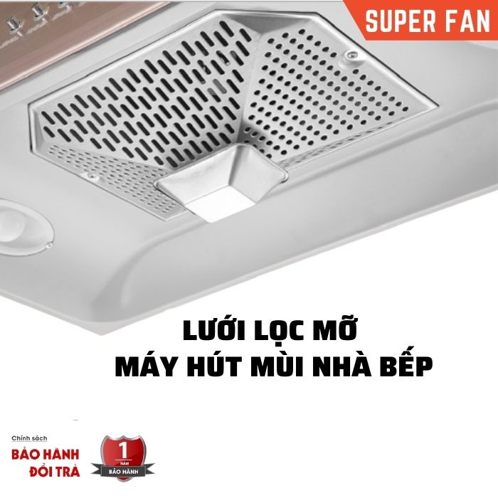 Lưới lọc máy hút mùi nhà bếp, lưới lọc mỡ quạt hút mùi bếp inox304 dạng phễu + cốc hứng | BigBuy360 - bigbuy360.vn