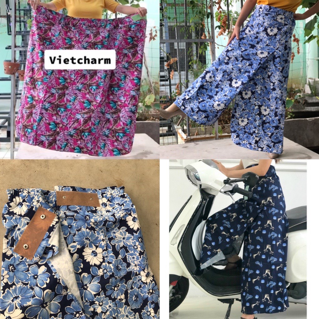 Váy Chống Nắng Thông Hơi Dạng Quần Thông Minh Free Size SP8