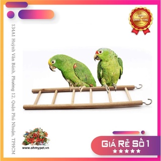 Cầu thang vẹt gỗ 74cm