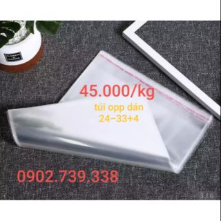Túi dán miệng size 24-33+4