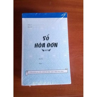 Hóa đơn 2 liên - 10 cuốn - 100 tờ/cuốn - 13cmx19cm