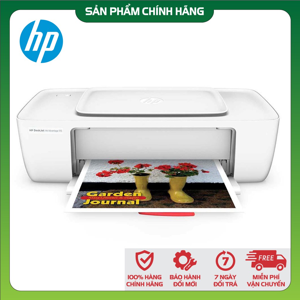 [Chính Hãng] Máy in phun màu HP DeskJet Ink Advantage 1115 (F5S21B)