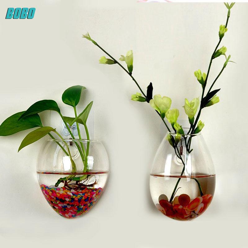Chậu Thủy Tinh Trồng Cây Treo Tường