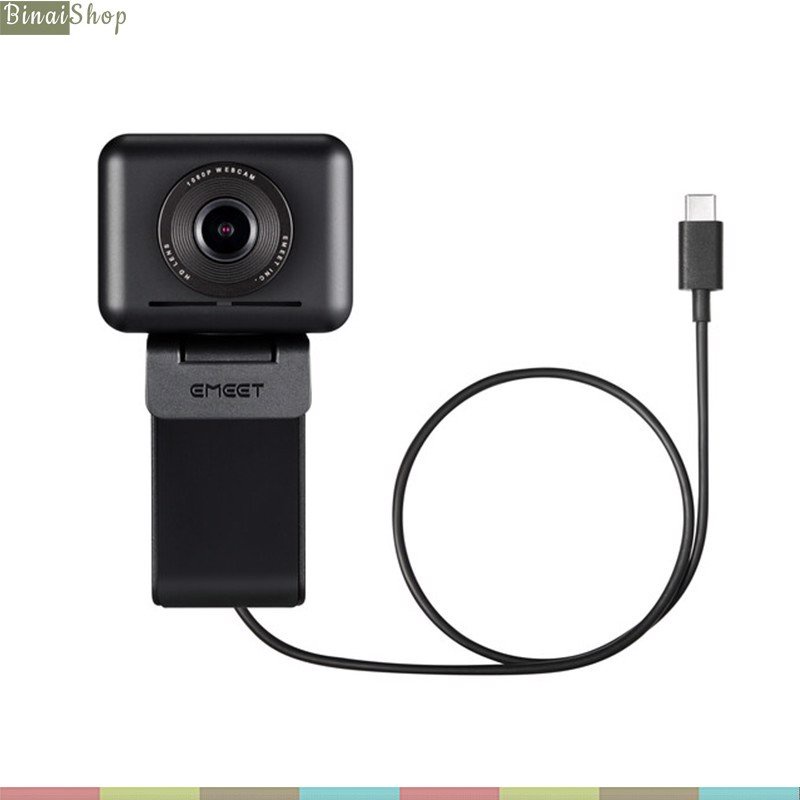 Emeet Jupiter - Webcam Tích Hợp Micro Kèm Loa, Góc Rộng 96°, Tự Động Lấy Nét, Khử Ồn Khử Vọng