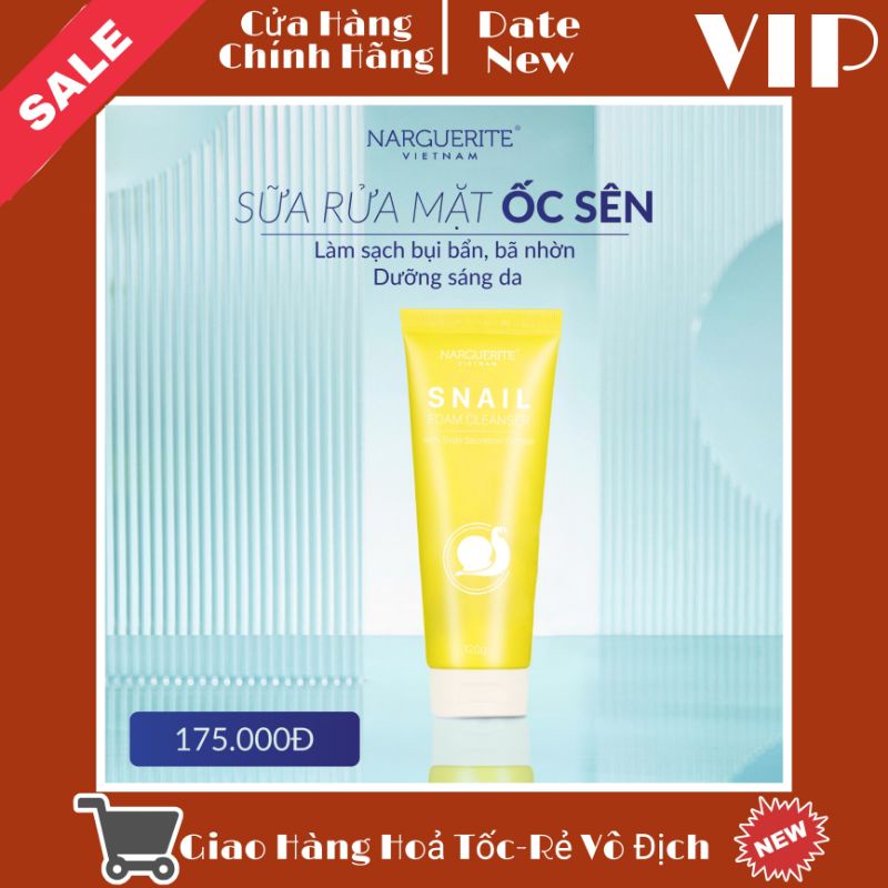 Sữa rửa mặt chiết xuất dịch ốc sên cho da thường120g