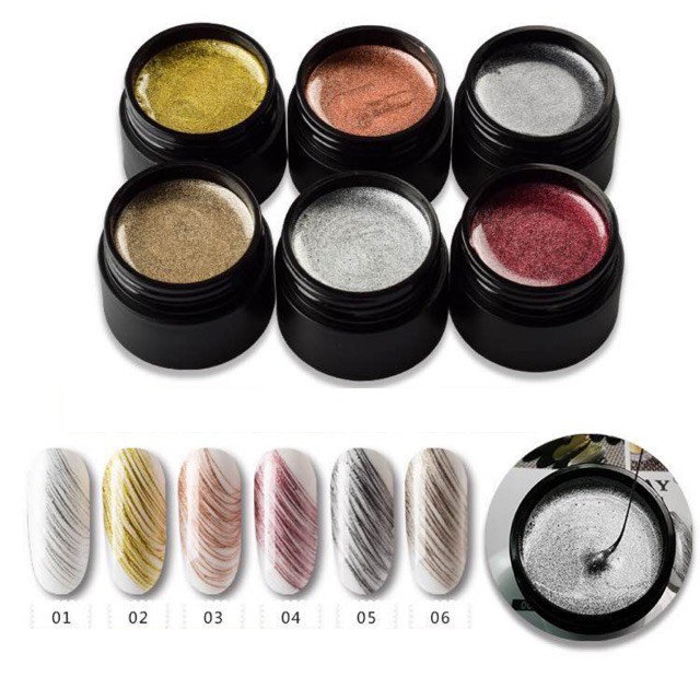 Gel vẽ mạng nhện nhũ siêu chắc vinimay - gel mạng nhện